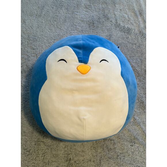 Squishmallows Plush 12 inch Blue Puff Penguin - Picture 1 of 9